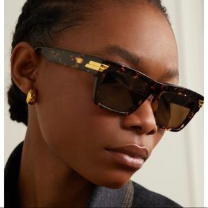 Bottega Veneta Tortoiseshell Sunglasses